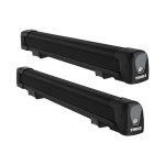 Nosilci za smuči Thule Snowpack M black 7324B (4 pari smuči)