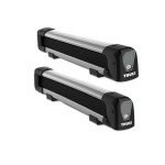 Nosilci za smuči Thule Snowpack S silver 7322 25cm (2 para smuči)