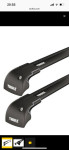 Strešni nosilci THULE BMW 5-Wingbar Edge black edition od l.2010-2017!