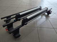 Thule strešni nosilci, Audi A4 Avant, Audi A6 lim, nosilec za smuči