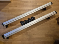 THULE strešni nosilci za VW Passat + nosilci za kolo ProRide 598