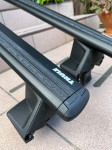 Thule Wingbar Black, Honda Civic 10. gen, 5v 2017-2022