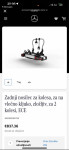 Zadnji nosilec za kolesa