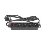 Good Connections 19" PDU 4-polna razdelilna plošča