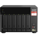 NAS strežnik QNAP TS-673A s 6 režami, vgrajenim procesorjem AMD Ryzen
