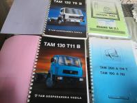 4 x TAM knjige,načrti,TAM 122, T 8B,TAM 130 gospodarska vozila