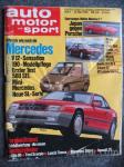 Auto motor und sport - revija - letnik 1986