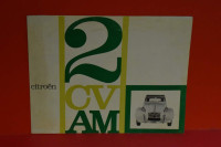 Citroen 2CV AM 1963, reklamna brošura, srbo - hrvaški jezik