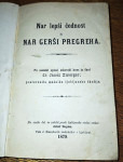 NAR LEPŠI ČEDNOST IN NAR GERŠI PREGREHA, dr. Janez Zwerger, 1879
