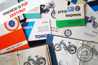 Tomos katalog, knjižica, navodila, tehnična knjiga, rezervni deli