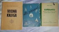 Tri knjige Taborniki, beleska in esperanto