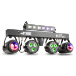 NOVO! MAX PARTYBAR 10 Light show led reflektorji svetlobni efekti