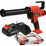 KOMPLET AKUMULATORSKA TESNILNA PIŠTOLA ZA SILIKONE 18V 4AH