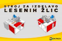 Stroj za izdelavo lesenih žlic