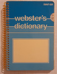 Angleščina: Webster's Dictionary