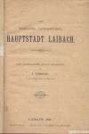 DIE WOHLLÖBL. LANDESFÜRSTI. HAUPTSTADT LAIBACH Vrhovec