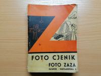 FOTO PRIROČNIK IN CENIK FOTO ZAZA Zagreb 1939