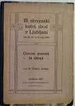 III. slovenski katoliški shod v Ljubljani, 26.,27. in 28. avg. 1906