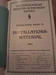 Inštalacijski materiali 1912
