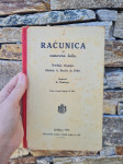 Knjiga Računica za osnovne šole,  srednja stopnja, oddelek A, 1932