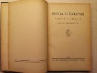 Knjiga o življenju / Aleš Ušeničnik, 1929