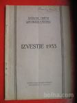 KRANJ,DRŽAVNA REALNA GIMNAZIJA-IZVESTJE 1933