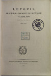 Letopis Akademije znanosti in umetnosti v Ljubljani. Knj. 2, 1943/1947