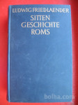 LUDWIG FRIEDLAENDER:SITTEN GESCHICHTE ROMS