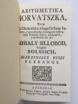 Mihalj Šilobod: Arithmetika Horvatszka (1758)