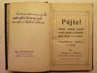 Pójte! : zbirka najbolj znanih svetih pesmi, 1923
