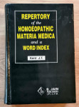 Repertory of the HOMOEOPATHIC MATERIA MEDICA