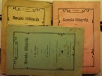 Slovenska bibliografija. Del 1, Knjige : (1550-1900.)