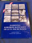 Zgodovina koroških Slovencev od leta 1918 do danes