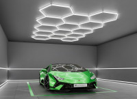 hexagon led // delavniška led  luč