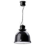IKEA Svartnora - viseča svetilka črna, 38cm