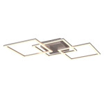 Reality Stropna LED-svetilka Trail 1-plamenska v barvi titana 52,6 cm