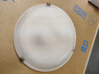 Steklena plafonka 40 cm
