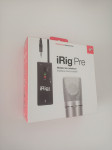 (nerabljeno) IK MULTIMEDIA iRIG PRE mikrofonski predojačevalec