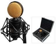 Studio set mikrofon Alpha Studio L+zvočna pregrada+pop filter