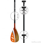 Karbonsko sup veslo Quickblade Kanaha TRAVEL -20%