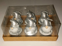 Čajne svečke - palčki (višina 5 cm), 6 kosov - nerabljeno