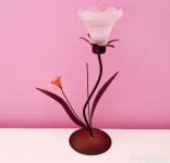 DEKORATIVNI KOVINSKI SVEČNIK