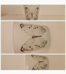 DOM - dekoracija - svečnik metuljček