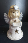 Svečnik angelček višina 14,5 cm