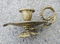 Medeninast svečnik 13 cm