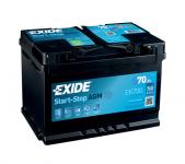 Akumulator EXIDE AGM start-stop 70Ah EK700