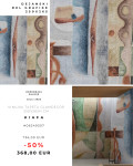 Odprodaja zaloge - Vinilna tapeta glamdecor 250 x 265H cm KIAFA