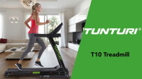 Tunturi Cardio Fit T10 tekalna steza (višina zložene steze le 16 cm)