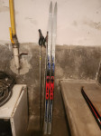 Fischer XC RIDGE CROWN 200 + karbonske palice FISCHER