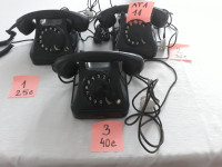 telefon ISKRA bakelitni črne barve,namizni
